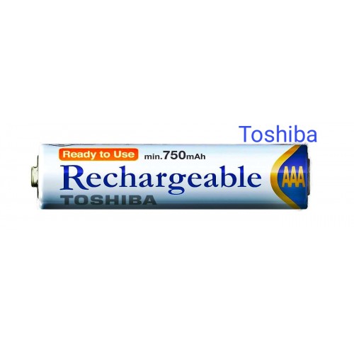 Acumulator AAA, 750 mAh, Ni-Mh - Toshiba