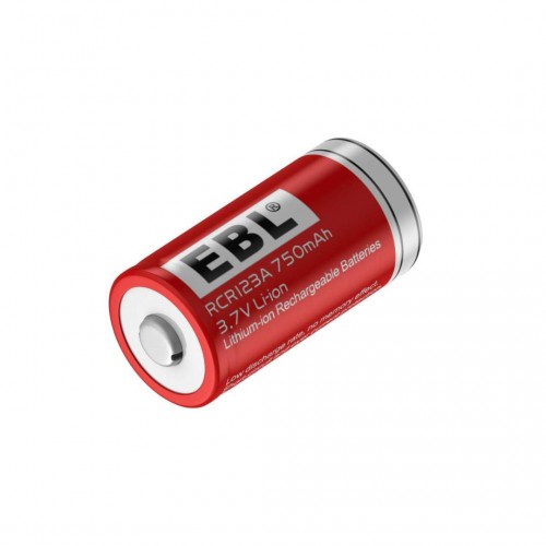 Acumulator Li-ion RCR123 / CR123A , 750 mAh