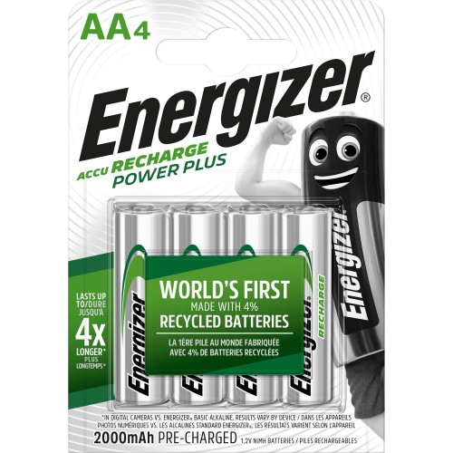 Acumulatori AA, 2000 mAh, Ready to use - Energizer, 4 buc / set