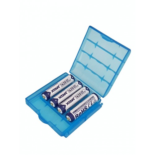 Acumulatori AAA, 1.5V, Li-Ion, 1620 mWh, 1000 mAh, cu indicator LED, 4 buc / set, Xtar