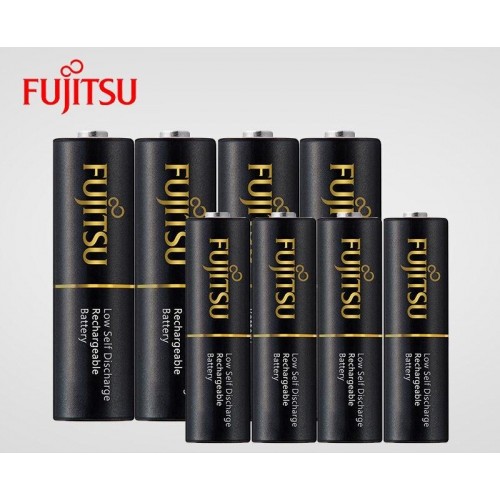 Acumulatori Profesionali AA / HR06 / 2550 mAh / 1,2V - Fujitsu - 8 buc / set
