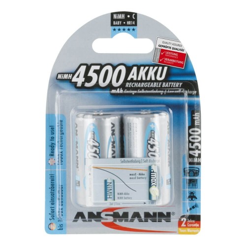 Acumulatori Profesionali C / HR14- 4500 mAh / Ansmann
