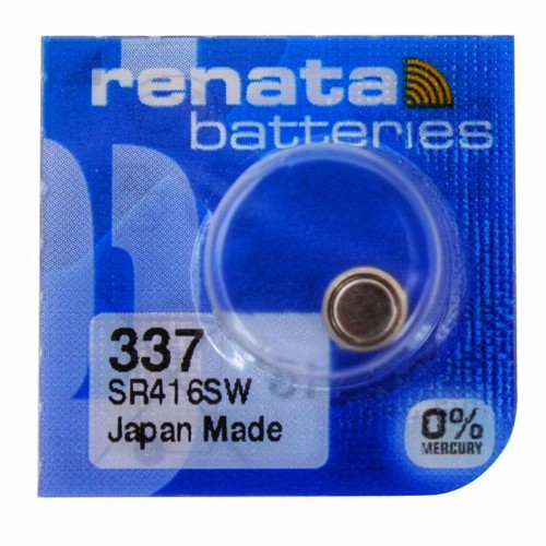 Baterie 337, SR416SW, 1.55V, oxid argint, Renata