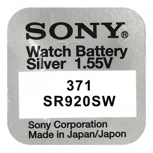 Baterie 371 / 370 /SR 920 SW - SONY
