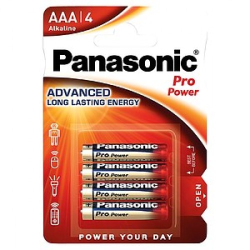 Baterii Super Alkaline Pro Power AAA /LR03 - Panasonic