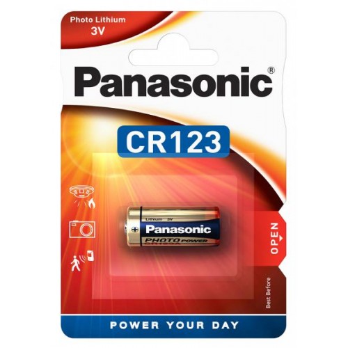 Baterie CR123 - Panasonic