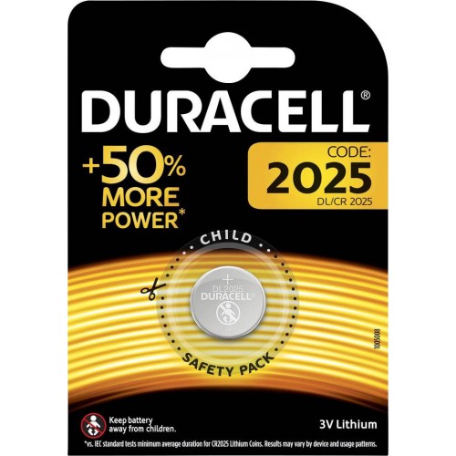 Baterie CR2025 - Duracell