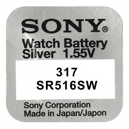 Baterie SR 516 SW / 317 / - SONY