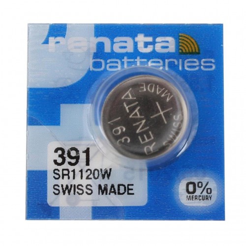 Baterie SR1120W, 391, oxid argint, 1,55V, Renata