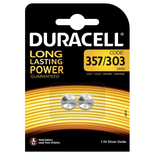 Baterii 357 / 303 - Duracell - 2 buc / set