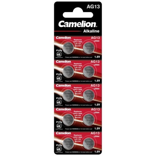 Baterii AG13/LR44/357 -Camelion,10 buc / set