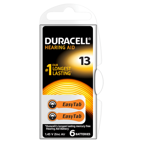 Baterii aparate auditive tip13 PR48 Duracell