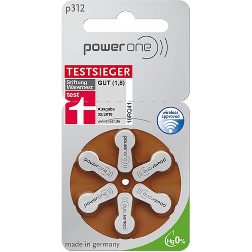 Baterii auditive Power One p312