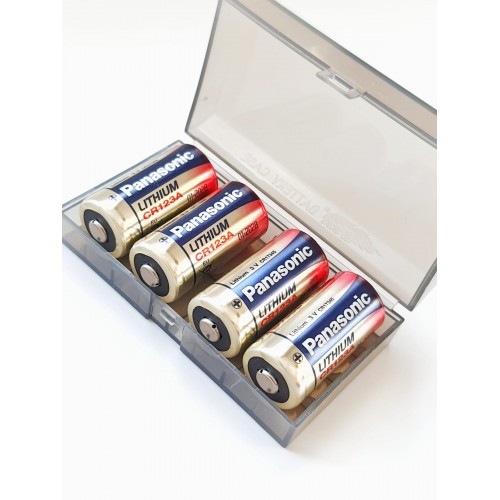 Baterii CR123A / CR123 -Panasonic -4 buc / box