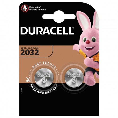 Baterii CR2032 - Duracell, 2 buc / set
