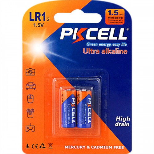 Baterii LR1 / N / Lady / - Pkcell / 2 buc