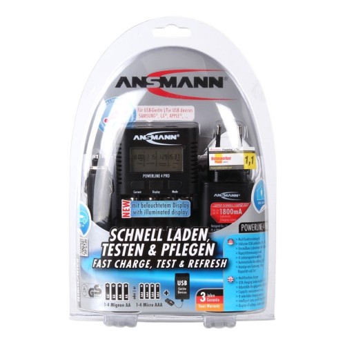 Incarcator Ultra Rapid Powerline 4 PRO - Ansmann