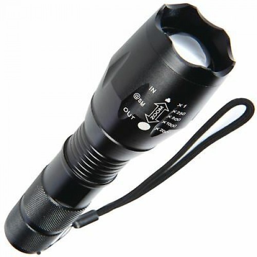 Lanterna led 10W, 400 lm, cu 3 bateri AAA