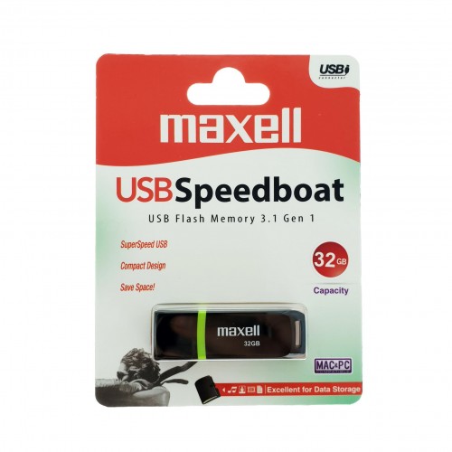 Stick Memorie USB 3.1 Maxell 32 Gb Speedboat